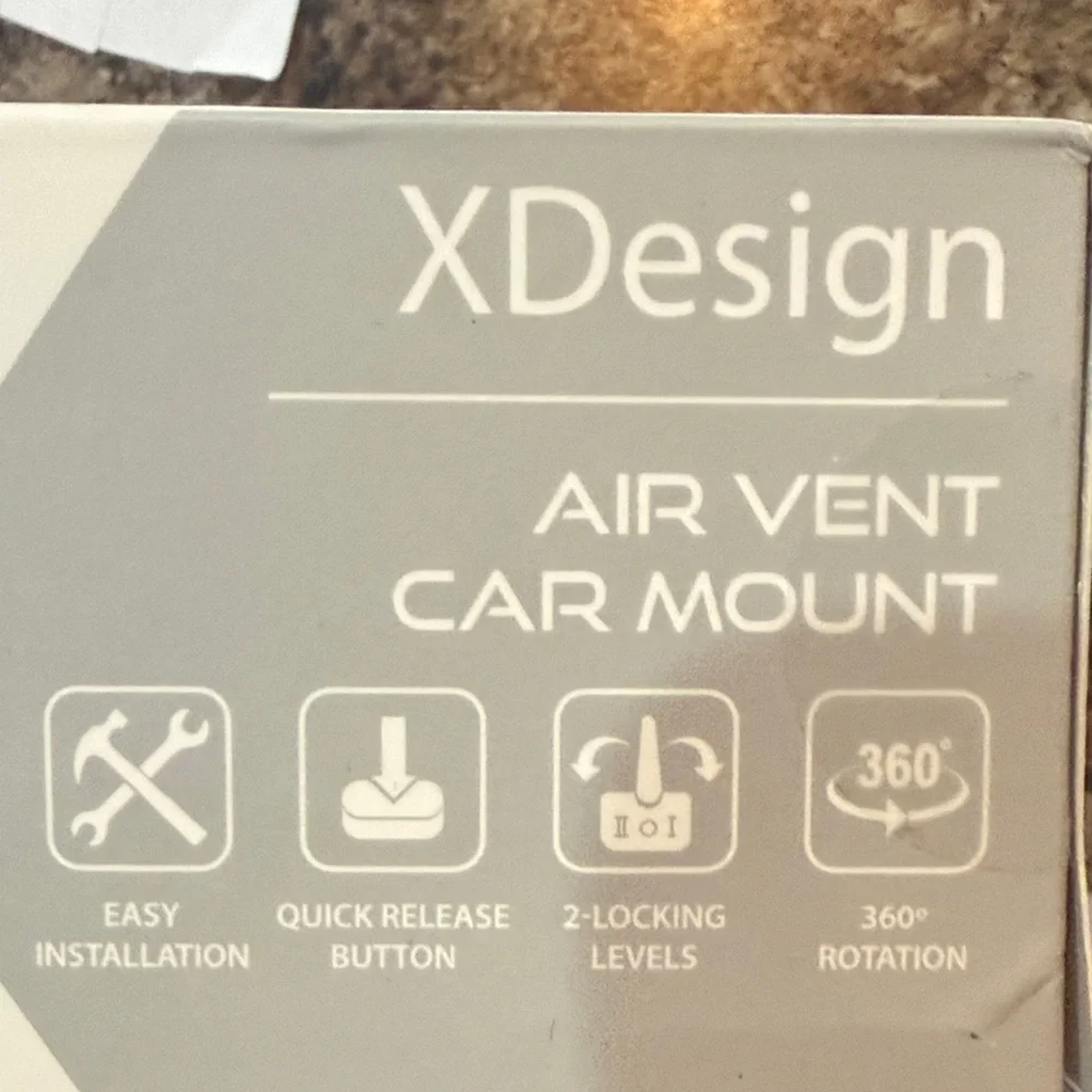 #39 Black Air Vent Car Mount